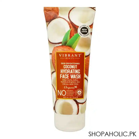 Vibrant Beauty Skin Coconut Face Wash, 200ml - Main Image