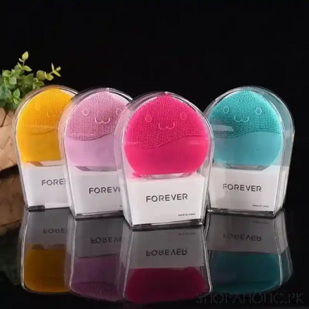 vibrating electric facial cleansing brush image3