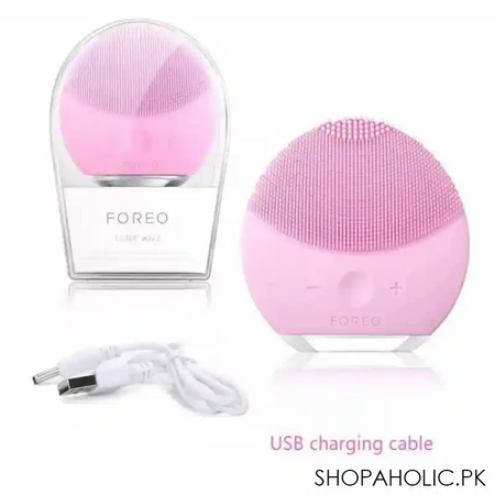 vibrating electric facial cleansing brush image4