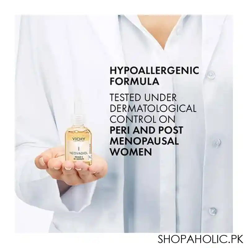 Vichy Neovadiol Meno 5 Bi Serum, For All Skin Types, 30ml - Image 4