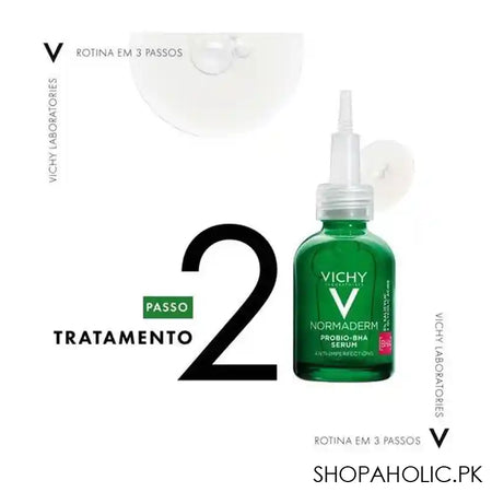 Vichy Normaderm Probio-Bha Anti-Imperfections Serum, For Oily Acne-Prone Skin, 30ml - Image 5