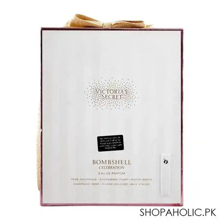 victoria's secret bombshell celebration eau de parfum, for women, 100ml image2