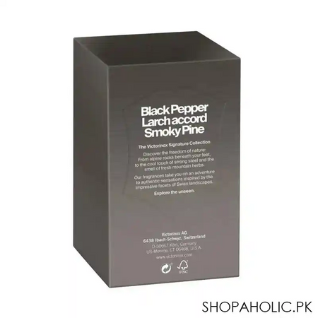 victorinox black steel for him eau de toilette, fragrance for men, 100ml image4