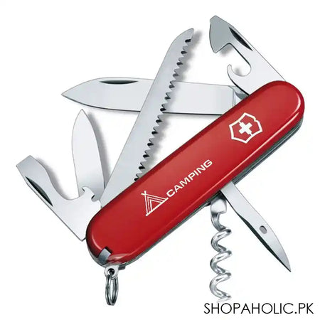 Victorinox Camper Swiss Army Knife, 13 Functions, Red, 1.3613 - Main Image
