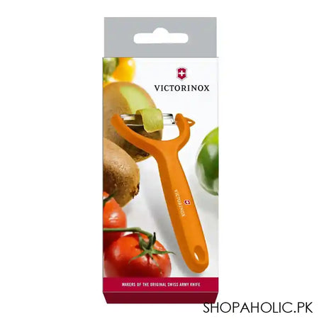 Victorinox Kitchen Utensils Tomato and Kiwi Peeler, Orange, 7.6079.9 - Image 2
