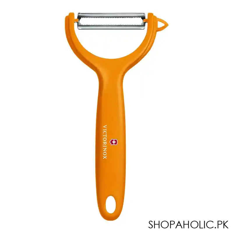 Victorinox Kitchen Utensils Tomato and Kiwi Peeler, Orange, 7.6079.9 - Main Image