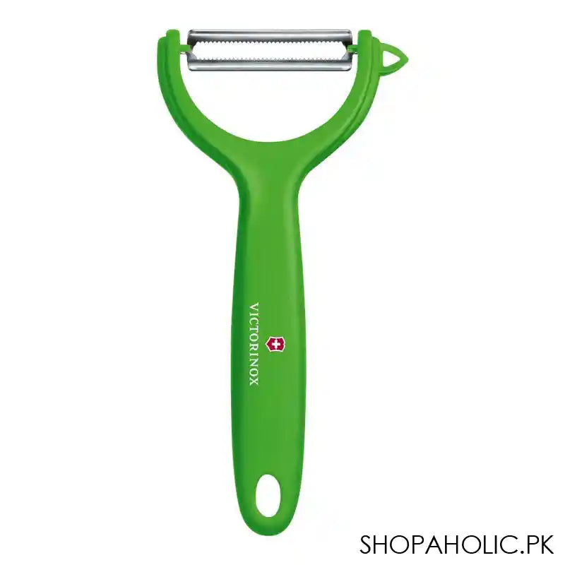 Victorinox Kitchen Utensils Tomato & Kiwi Peeler, Green, 7.6079.4 - Main Image