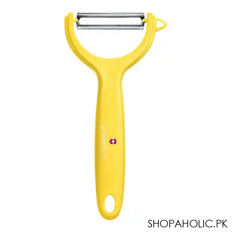Victorinox Kitchen Utensils Tomato & Kiwi Peeler, Yellow, 7.6079.8 - Main Image