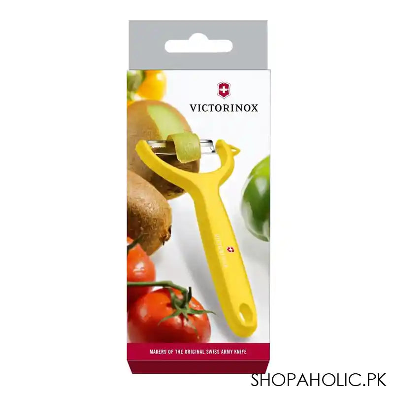 Victorinox Kitchen Utensils Tomato & Kiwi Peeler, Yellow, 7.6079.8 - Image 3