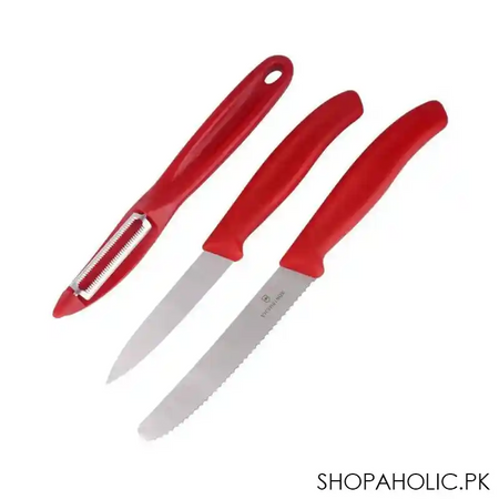 victorinox paring knife + peeler 3 pack, 6.7111.31 main image
