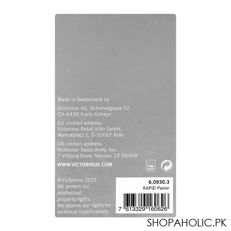 Victorinox Rapid Straight Edge Fruit and Vegetable Peeler, 5.5 x 2.7 x 0.6, Black, 6.0930.3 - Image 3