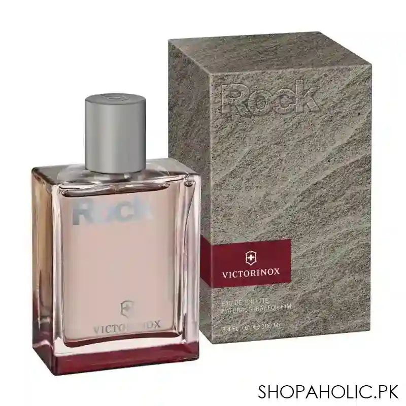 victorinox rock for him eau de toilette, fragrance for men, 100ml main image