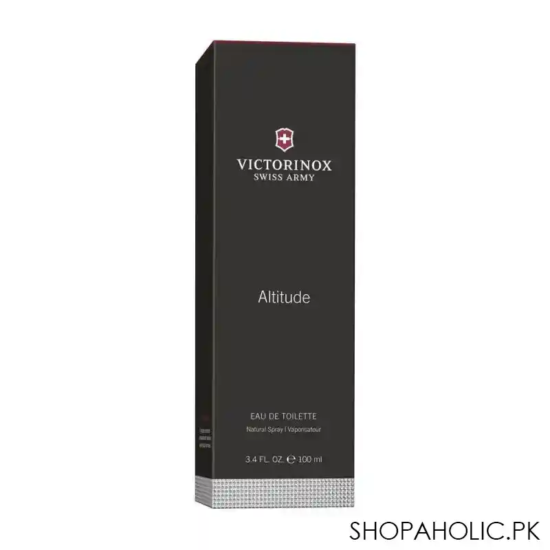 victorinox swiss army altitude eau de toilette, fragrance for men, 100ml image3