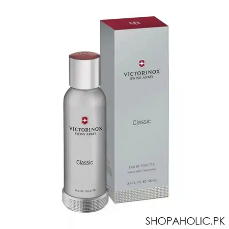 victorinox swiss classic eau de toilette, fragrance for men, 100ml main image