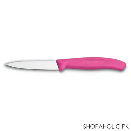 victorinox swiss classic paring knife, 3.14 inches, pink, 6.7606.l115 main image