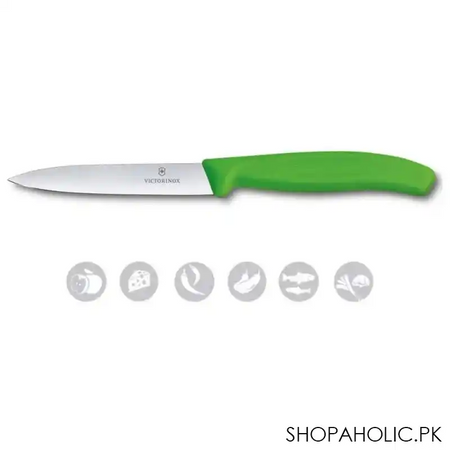 victorinox swiss classic paring knife, 3.9 inches, green, 6.7706.l114 image2