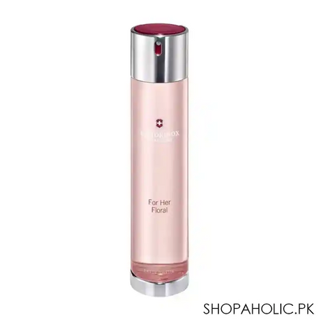 victorinox swiss for her floral eau de toilette, fragrance for women, 100ml image2