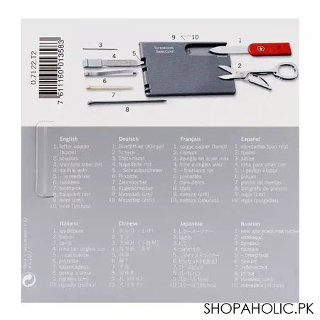 Victorinox SwissCard Classic Blue 0.7122.T2 - Image 2