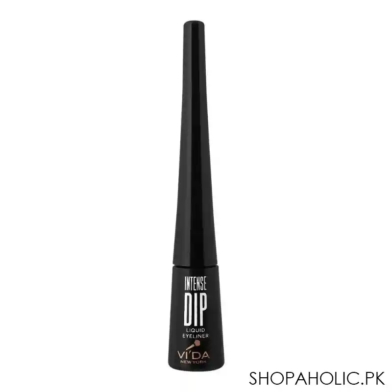vi'da new york intense dip liquid eyeliner smudge & waterproof, black image2