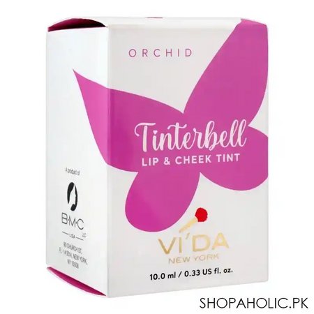 vi'da new york tinterbell lip & cheek, tint orchid image2