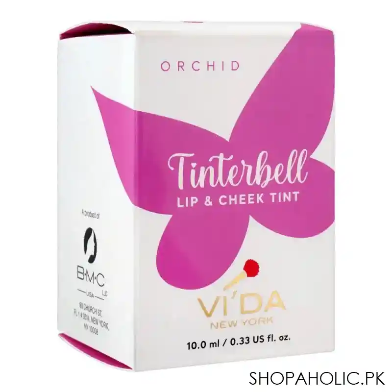 vi'da new york tinterbell lip & cheek, tint orchid image2