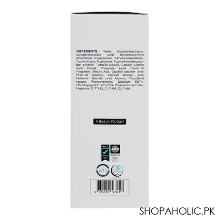 Vince BB Lightening Cream SPF125, For All Skin Types, Conceals Imperfections, Sun Protection, 50ml, VBBC01 - Image 5