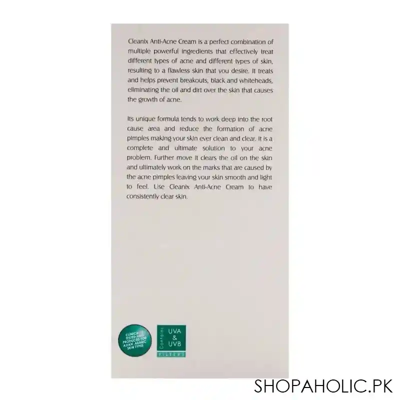 vince cleanix anti acne cream 50ml image3