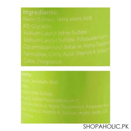 vince detoxifying neem active face wash, 100ml image4