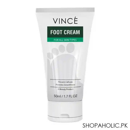 vince foot cream, for all skin types, 50ml main image