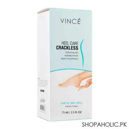 vince heel care crackless cream, for all skin types, 75ml image3