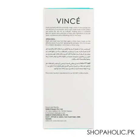 vince heel care crackless cream, for all skin types, 75ml image4