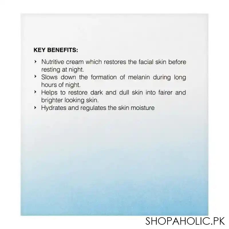 vince lightnix skin lightening night cream, all skin types, 50ml image5
