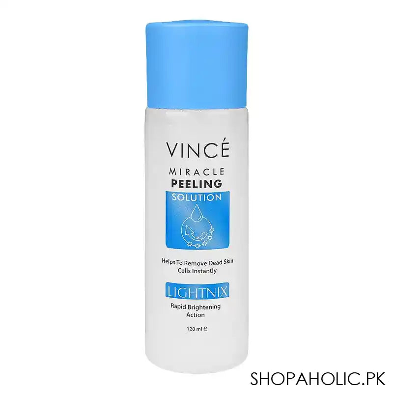 Vince Miracle Peeling Solution, Removes Dull and Dead Skin, For All Skin Types, 120ml - Main Image