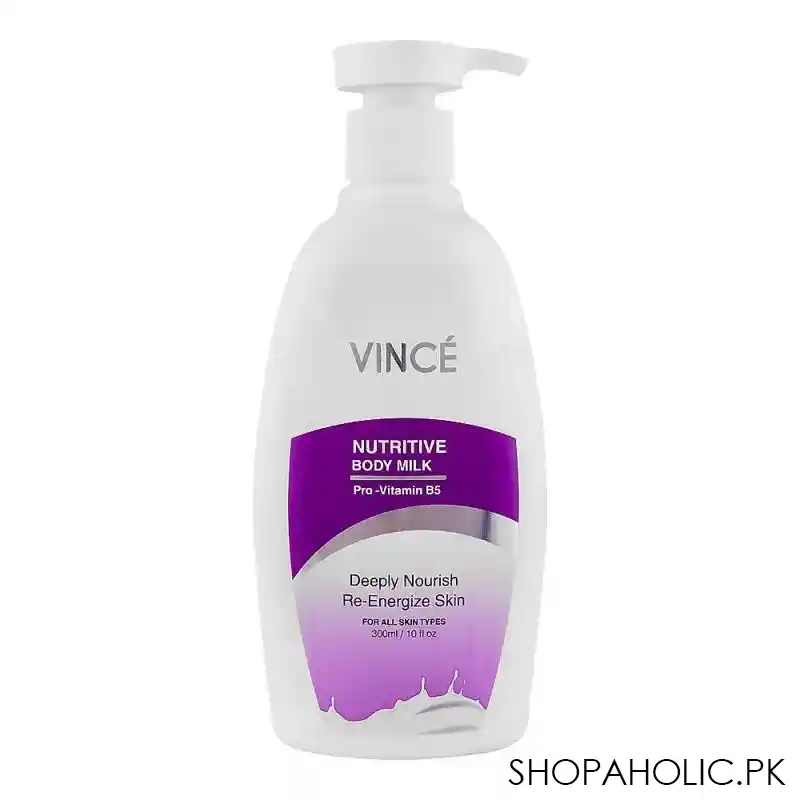 vince nutritive pro vitamin b5 body milk, for all skin types, 300ml main image