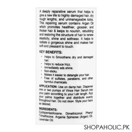 Vince Re-Alive Absolute Revival Hair Serum, 80ml - Image 2