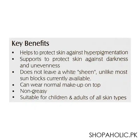 Vince Sun Block UVA & UVB High Protection SPF-50 With Zinc Sun Care, For All Skin Types, 75ml - Image 4