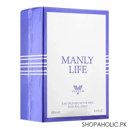 vinsum manly life eau de parfum, 100ml main image