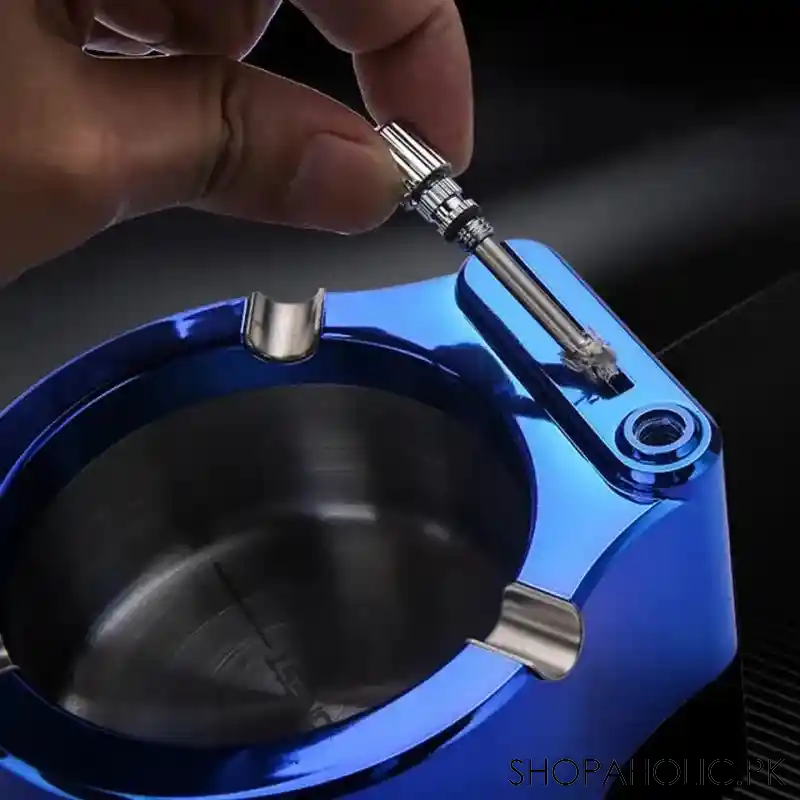 vintage metal ashtray image3