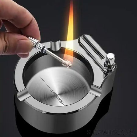 vintage metal ashtray main image