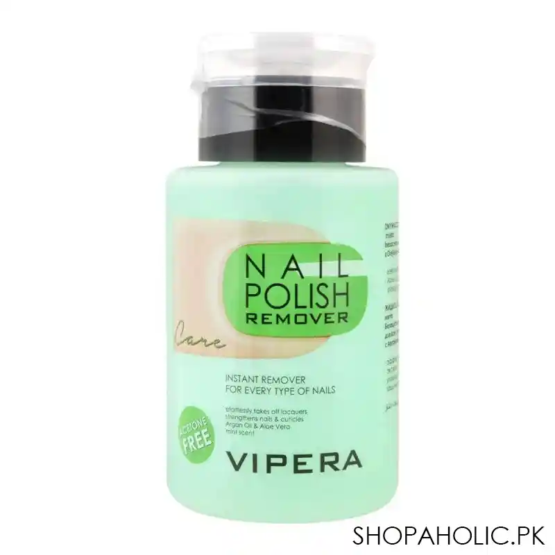 vipera care nail polish remover, 175ml main image