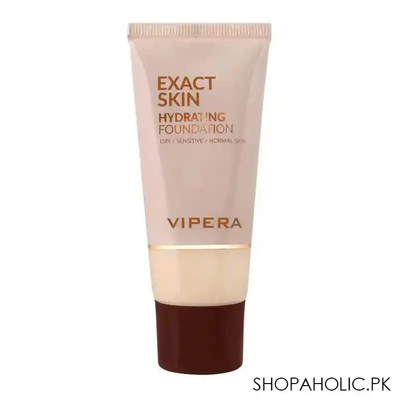 vipera exact skin hydrating foundation dry/sensitive/normal skin, 01 ecru main image