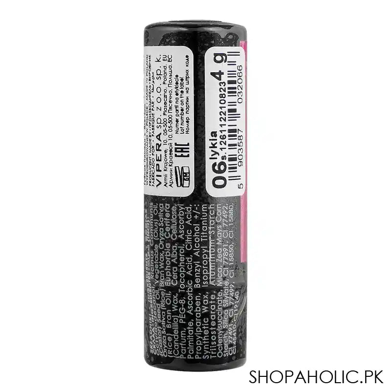 Vipera Fancy Color Rich Satin Lipstick, 06 Lykia - Image 2