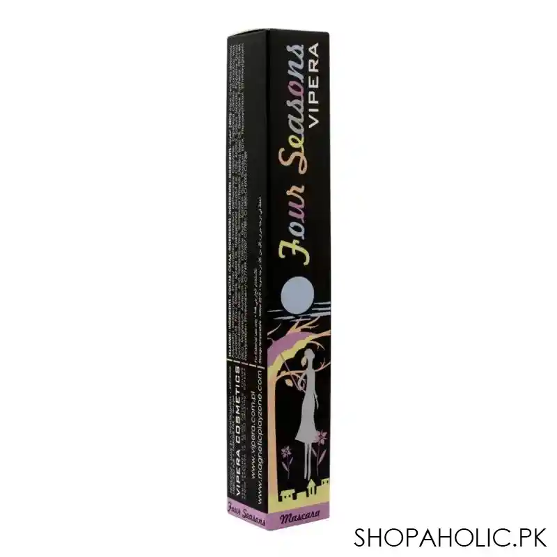 vipera four seasons waterproof mascara, black image2