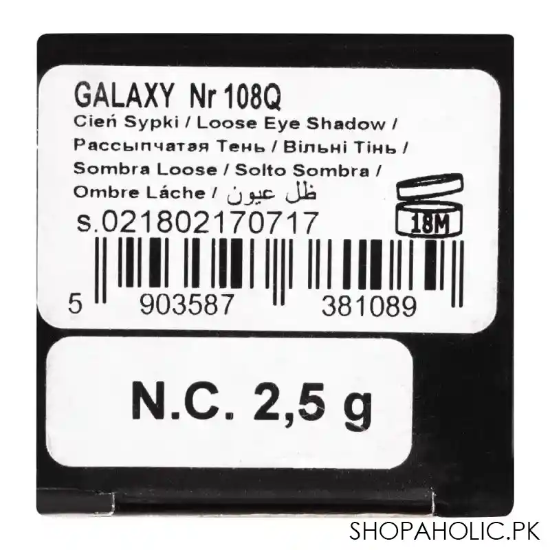 vipera galaxy glitter eye shadow, nr 108q image4