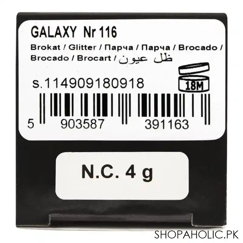 vipera galaxy glitter eyeshadow, nr 116 image4