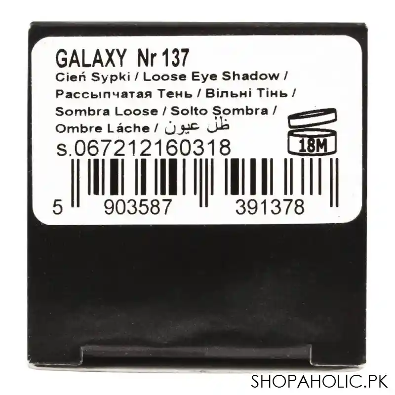 vipera galaxy glitter eyeshadow, nr 137 image3
