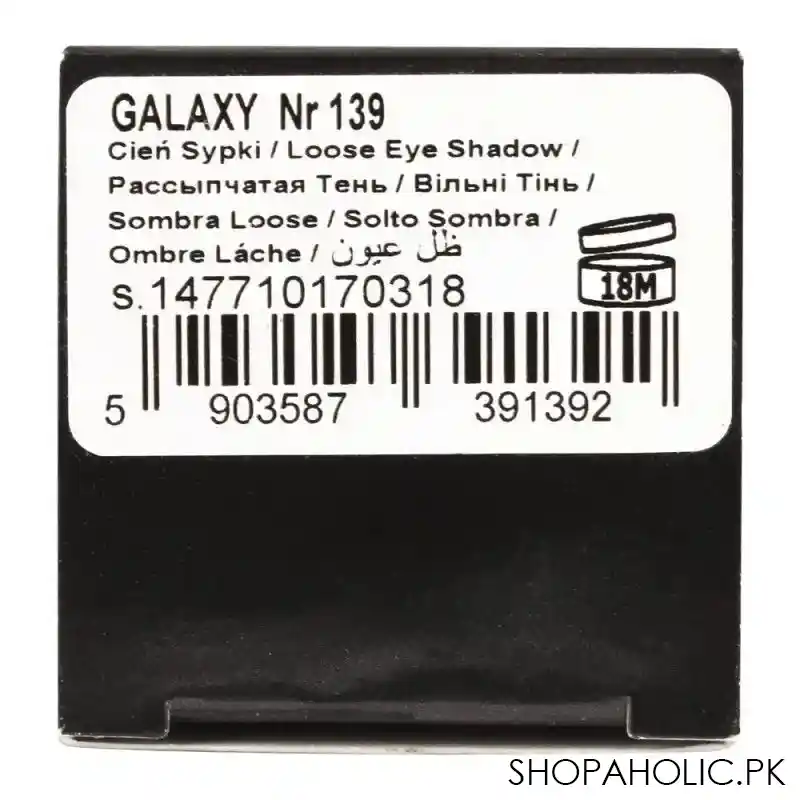 vipera galaxy glitter eyeshadow, nr 139 image3