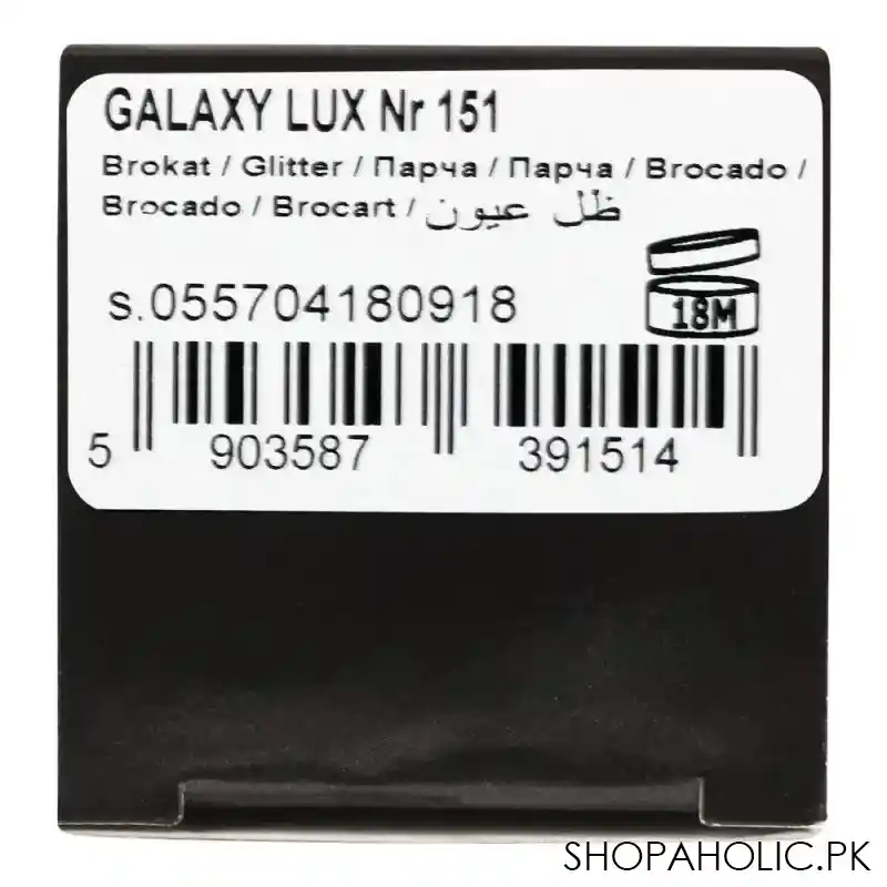 vipera galaxy luxury glitter eyeshadow, nr 151 image4