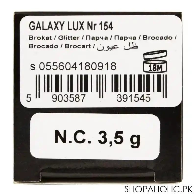 vipera galaxy luxury glitter eyeshadow, nr 154 image3