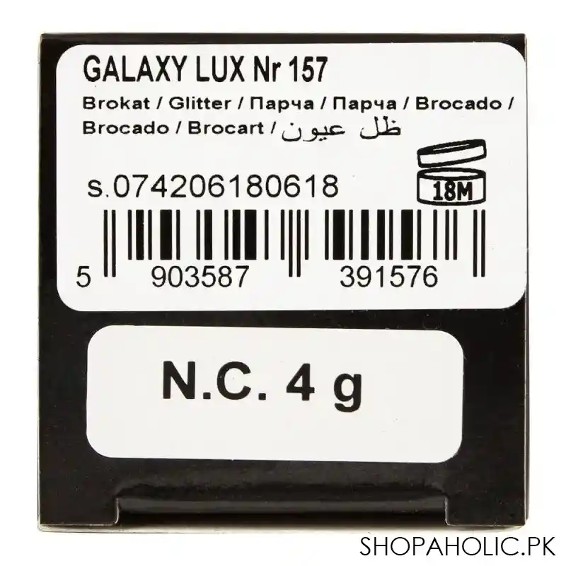 vipera galaxy luxury glitter eyeshadow, nr 157 image3